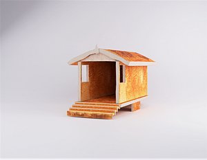 3D toast house model