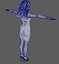 夏奇拉角色 3D 模型 Low Poly