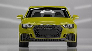 3D Audi RS3 SPORTBACK 2018