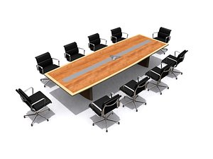boardroom table 3d max