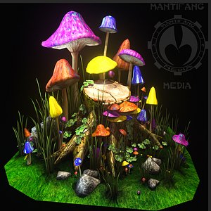 Fantasy Trip Magic Mushroom Tree Stump