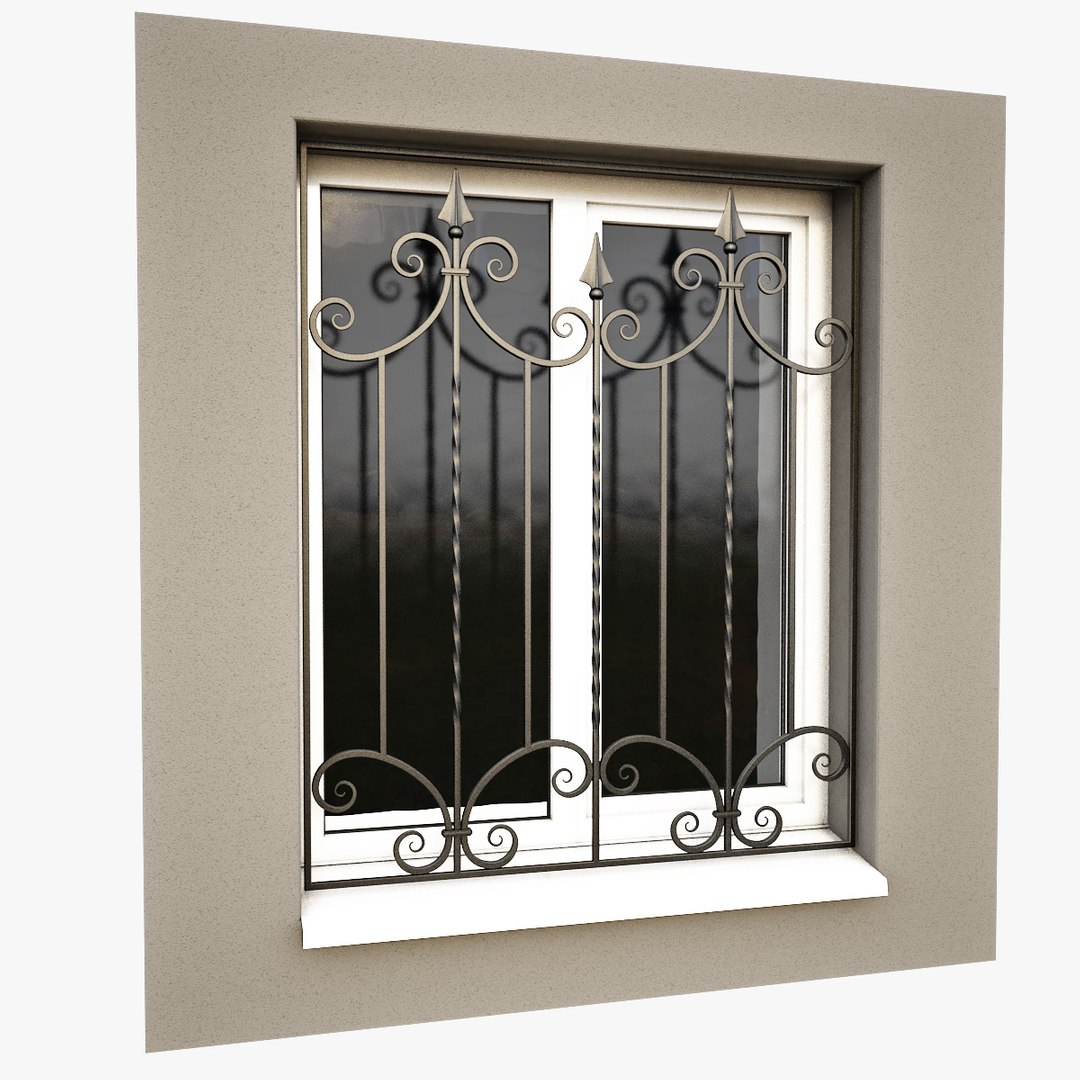 Impact Burglar Proof Iron Grill Window Design - China Burglar Proof Window,  Burglar Window