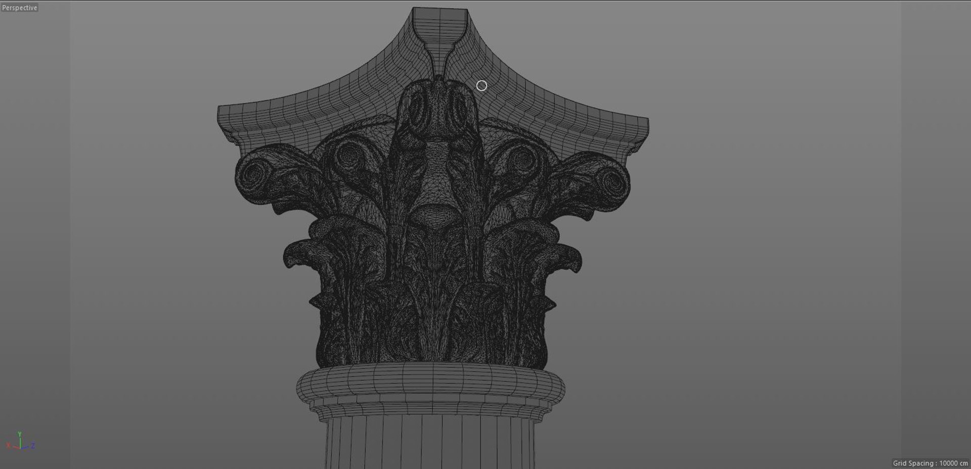 3D Column Architecture - TurboSquid 1504855