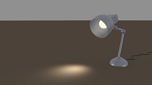 Small Table Lamp 3D model