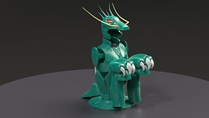 Shiryu Dragon Cloth model