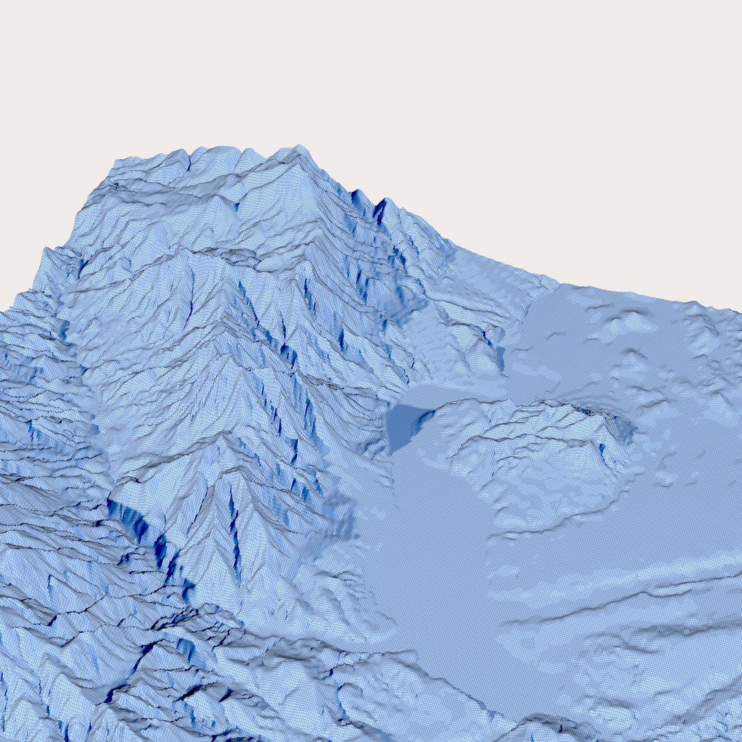 Terrain 2 3D Model - TurboSquid 2399517