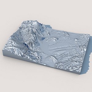Terrain 2 3D model