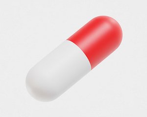 3D Capsule pill