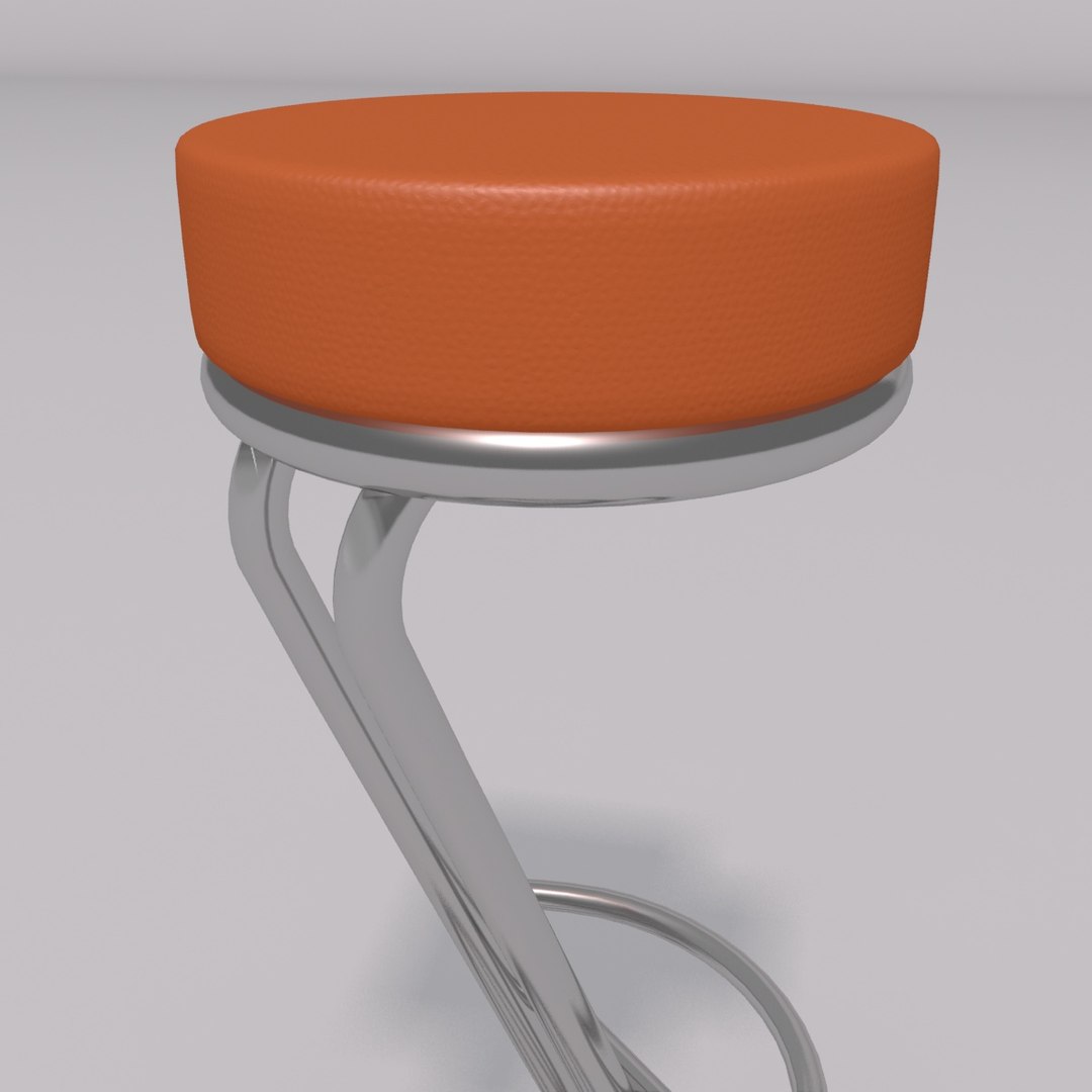 Chair Stool 3d Model