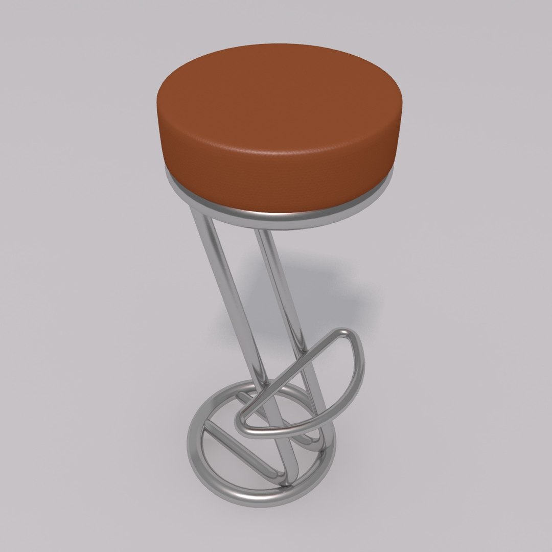 Chair Stool 3d Model