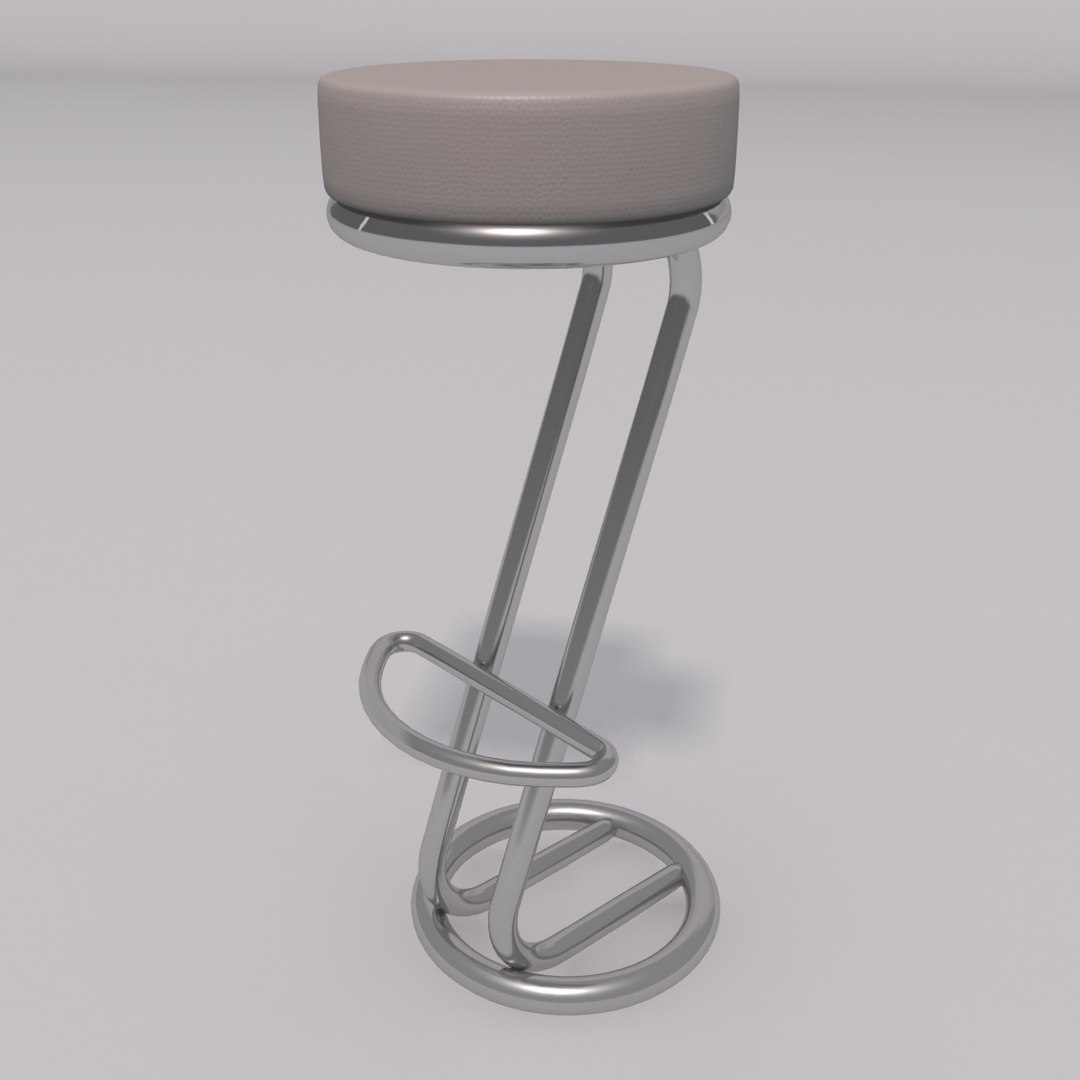 Chair Stool 3d Model