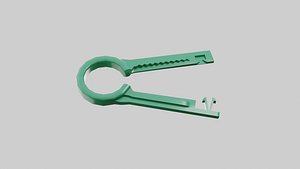 Umbilical Cord Clamp Low Poly