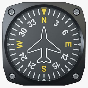 Aircraft Heading Indicator Gyro M1