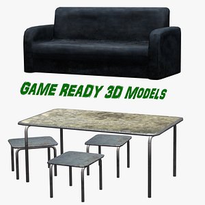 blend ready couch table footstool