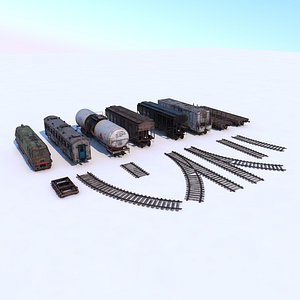 Abandoned Train Pack