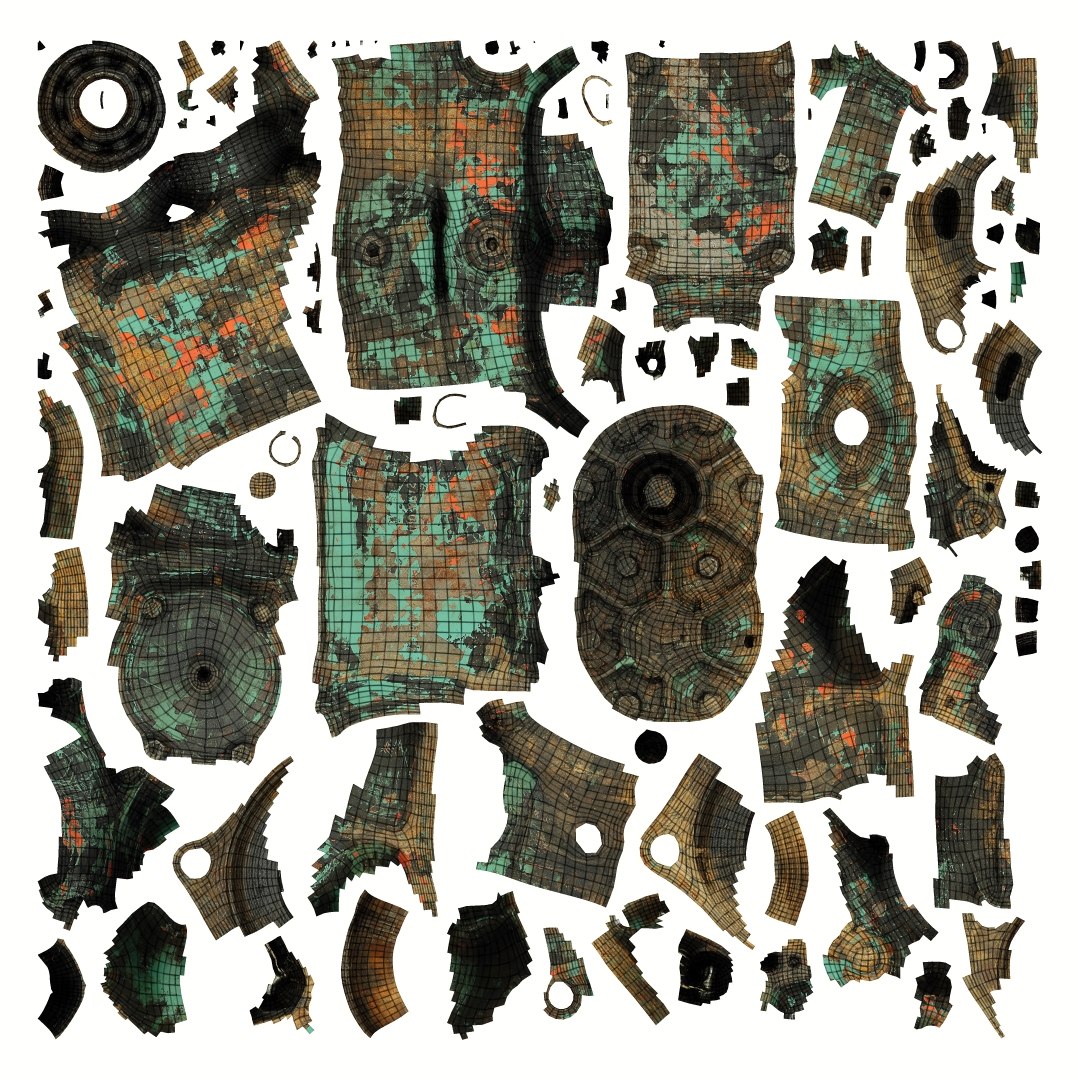 Old Engine Part Raw Scanned 3D model - TurboSquid 1785173