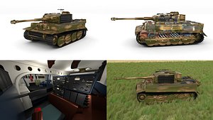 3d built tiger e late model