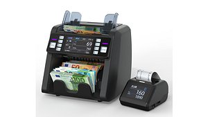 money Counter machine 3D model 3D model