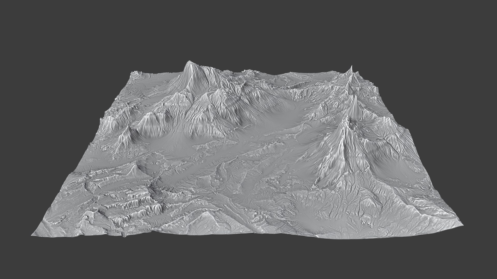 8K Mountain Valley Landscape 2 Model - TurboSquid 1820595