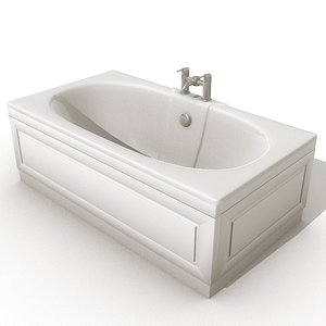 tub bathroom 3d model