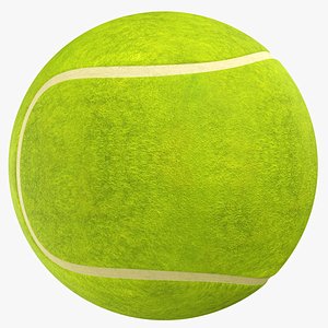real tennis ball 3D model