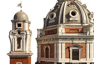 3D italian santa maria di