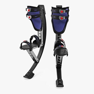 Jumping Stilts 3D Model