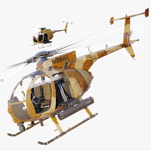MH-6e Little Bird camo