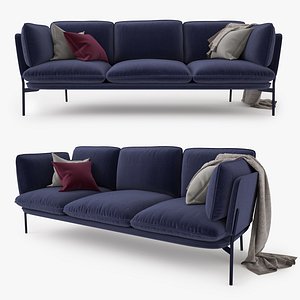 And Tradition Cloud Three Seater Sofa