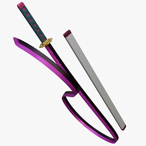 Mitsuri Kanroji Sword And Sheath