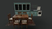 Old kitchen furniture