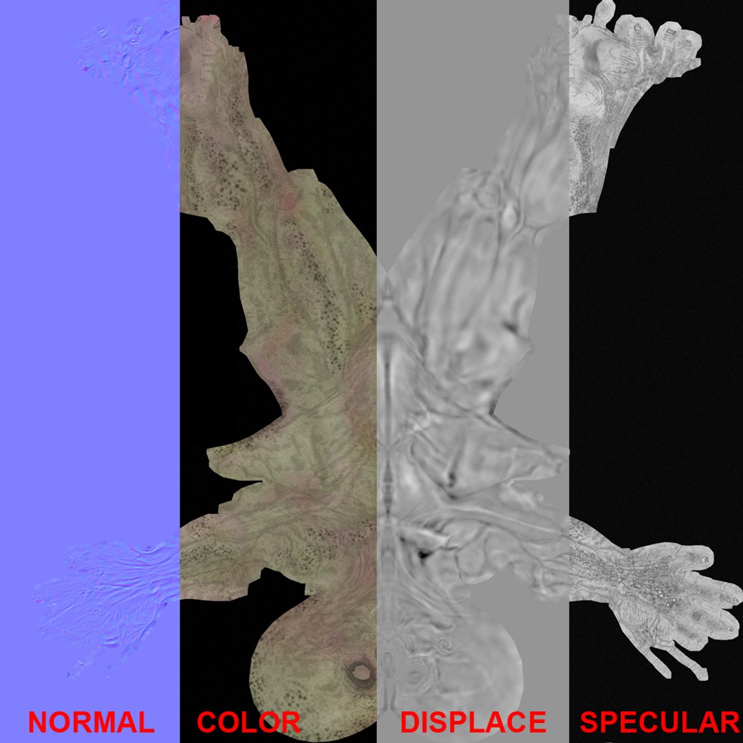3d Rigging Skin Model