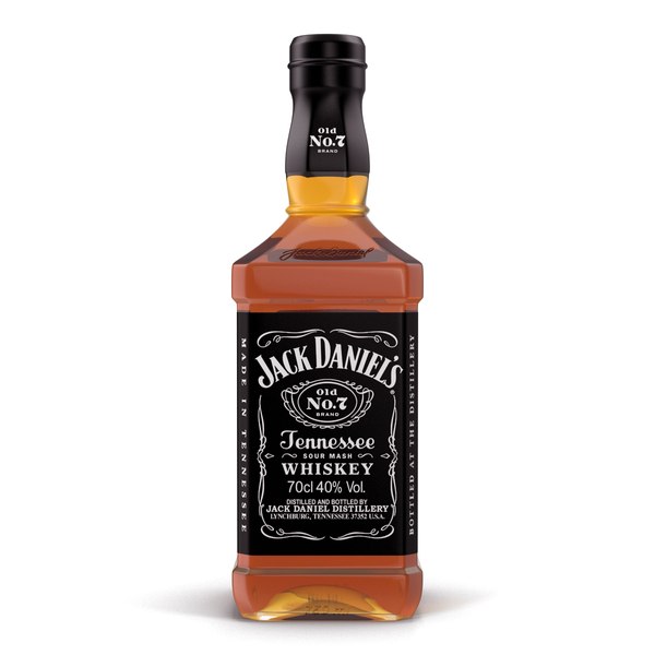 3d jack daniels bottle