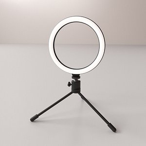 3D Ring LED Light