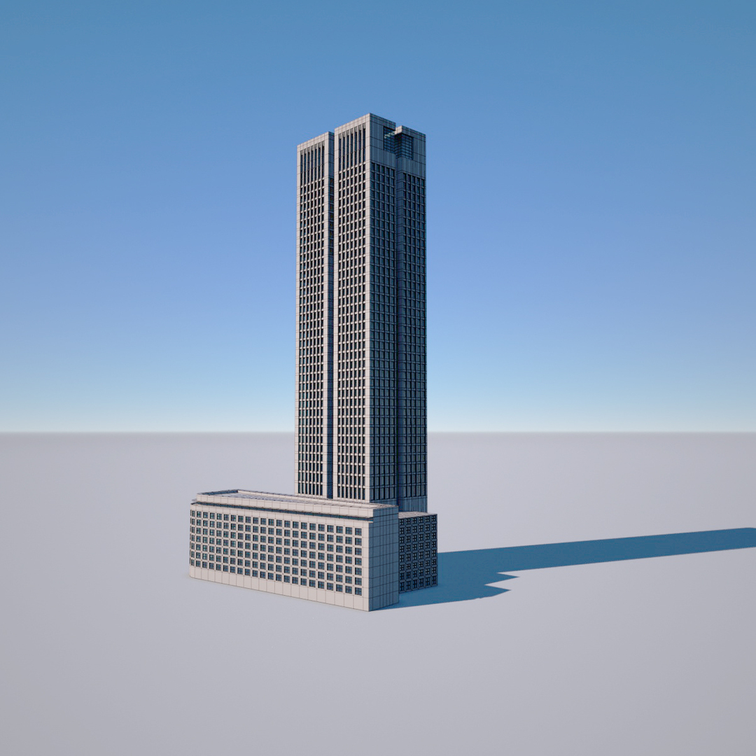 Frankfurt Buildings Bank 3D Model - TurboSquid 1339883