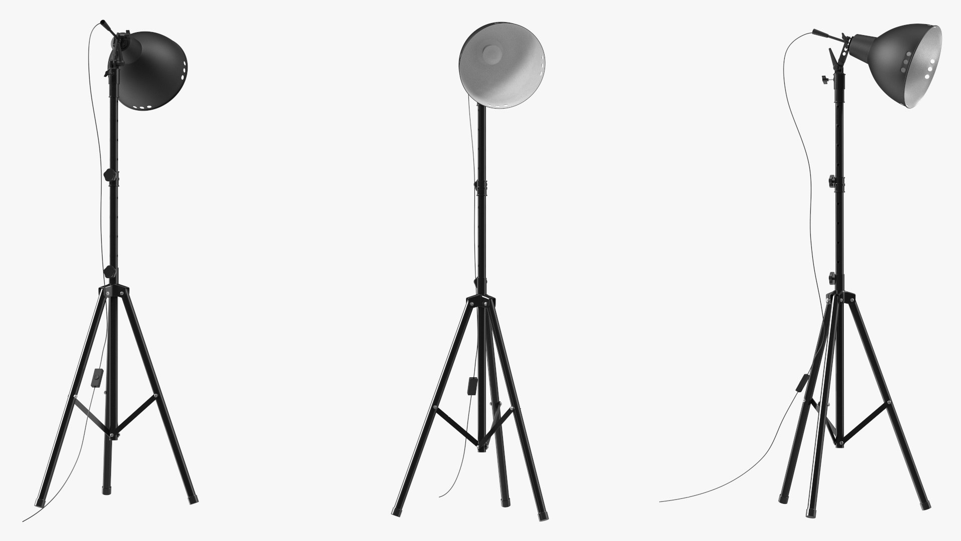 Studio Spotlight On Tripod Stand 3D Model - TurboSquid 2265162