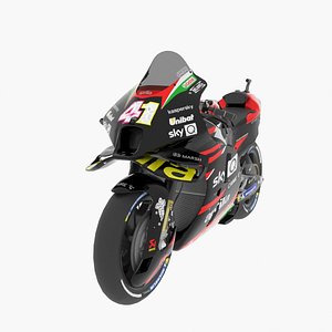 3D model Aleix Espargaro Aprilia RS-GP 2021 MotoGP