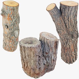 Logs and Stump Collection V2