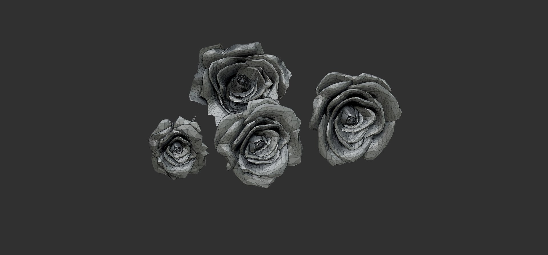 Roses Model - TurboSquid 2140038