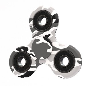 3D fidget spinner model