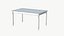 3D Dining Table Wooden Modern