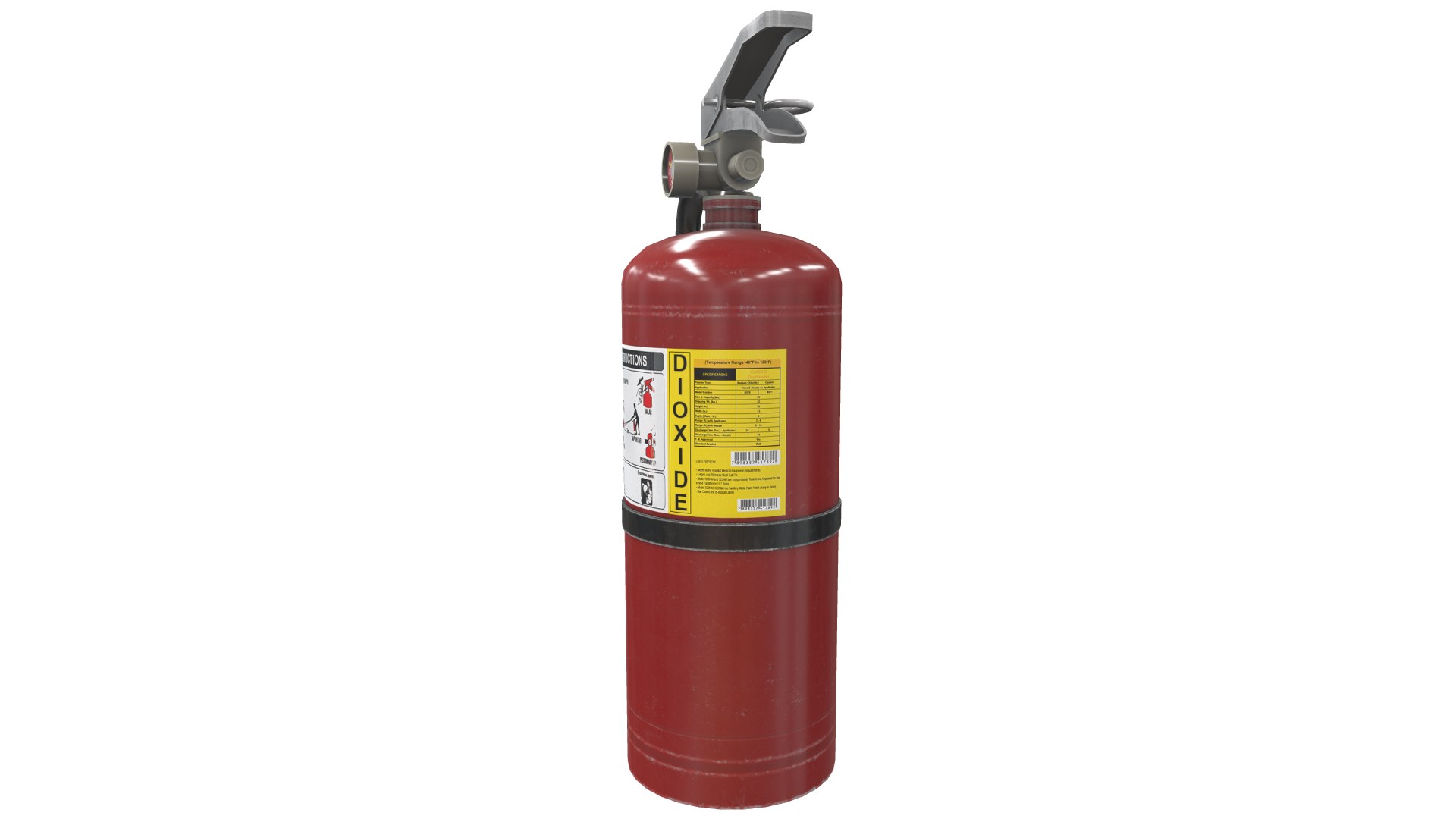 3D Fire Extinguisher Carbon dioxide model https://p.turbosquid.com/ts-thumb/ay/oLUxkR/85/screenshot015/png/1657453033/1920x1080/fit_q87/3ffed24081d9dfb33077c7086ad236dc51286556/screenshot015.jpg