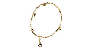Golden Sun Charm Bracelet