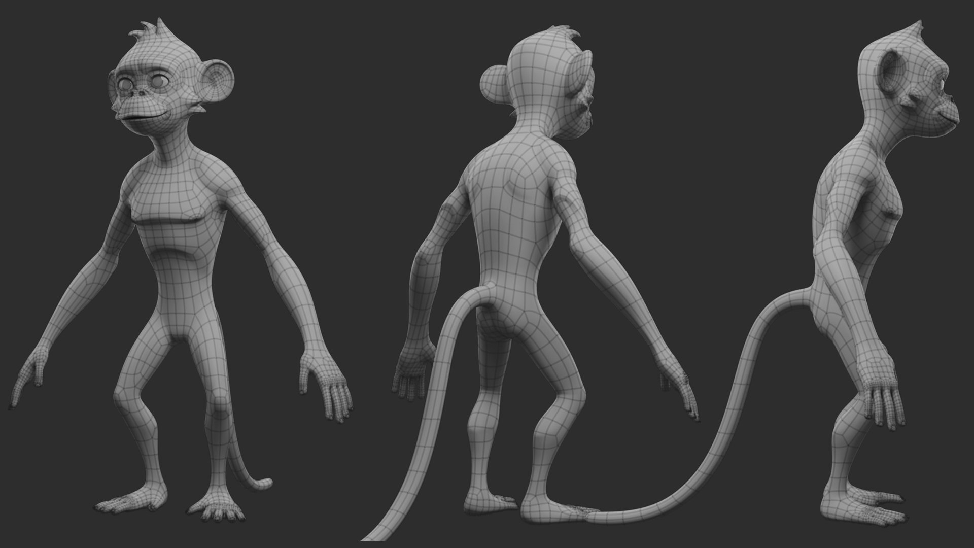 3D Monkey - Stylize  Cartoon https://p.turbosquid.com/ts-thumb/ay/rVgfY3/Bu/7/jpg/1755424623/1920x1080/fit_q87/e55796bb4ad67fcc43cb6609002f4c0adaba2f57/7.jpg