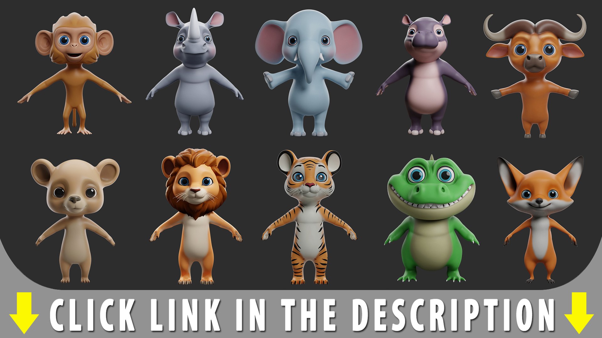 3D Monkey - Stylize  Cartoon https://p.turbosquid.com/ts-thumb/ay/rVgfY3/yk/wilcartoondes/jpg/1755424657/1920x1080/fit_q87/da7a21edf3253d03dc6c56849ee5ddd6199f0f1e/wilcartoondes.jpg