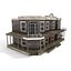 Lowpoly Western House Pack