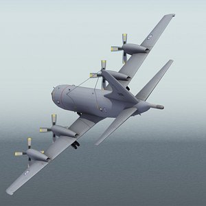 norwegian p3 orion 3d model