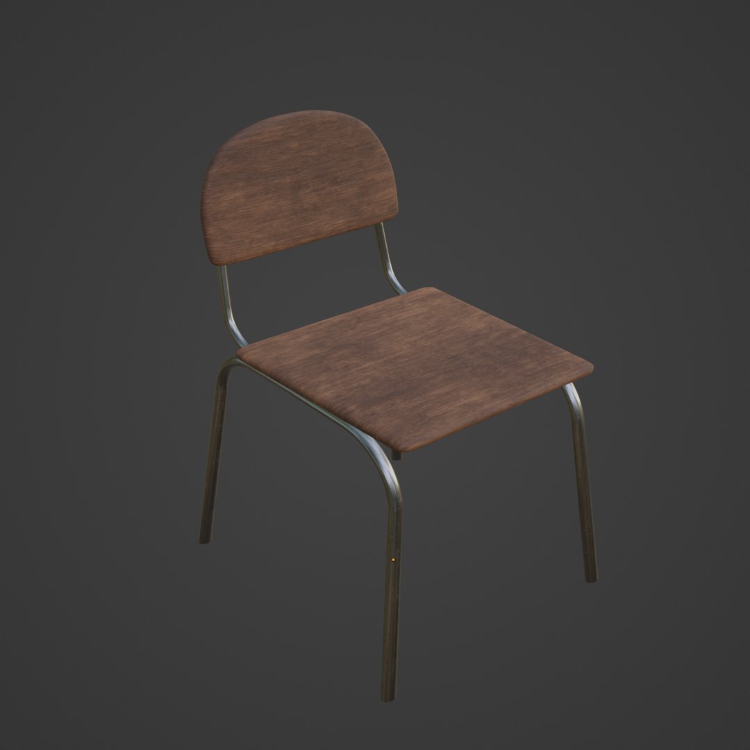 Simple Chair 06 3D - TurboSquid 2298674
