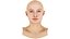 Retopologized Head Scan Lucy Evans