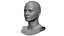 Retopologized Head Scan Lucy Evans